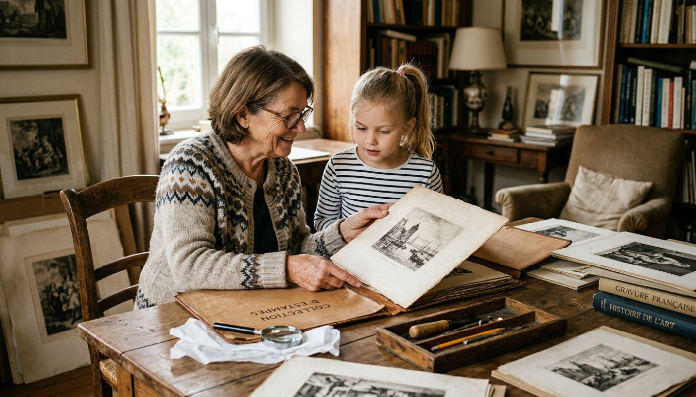 La collection d’estampes : une passion qui se transmet