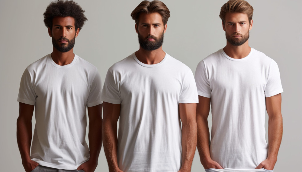 Que retenir des différents types de T-shirt blanc pour homme?